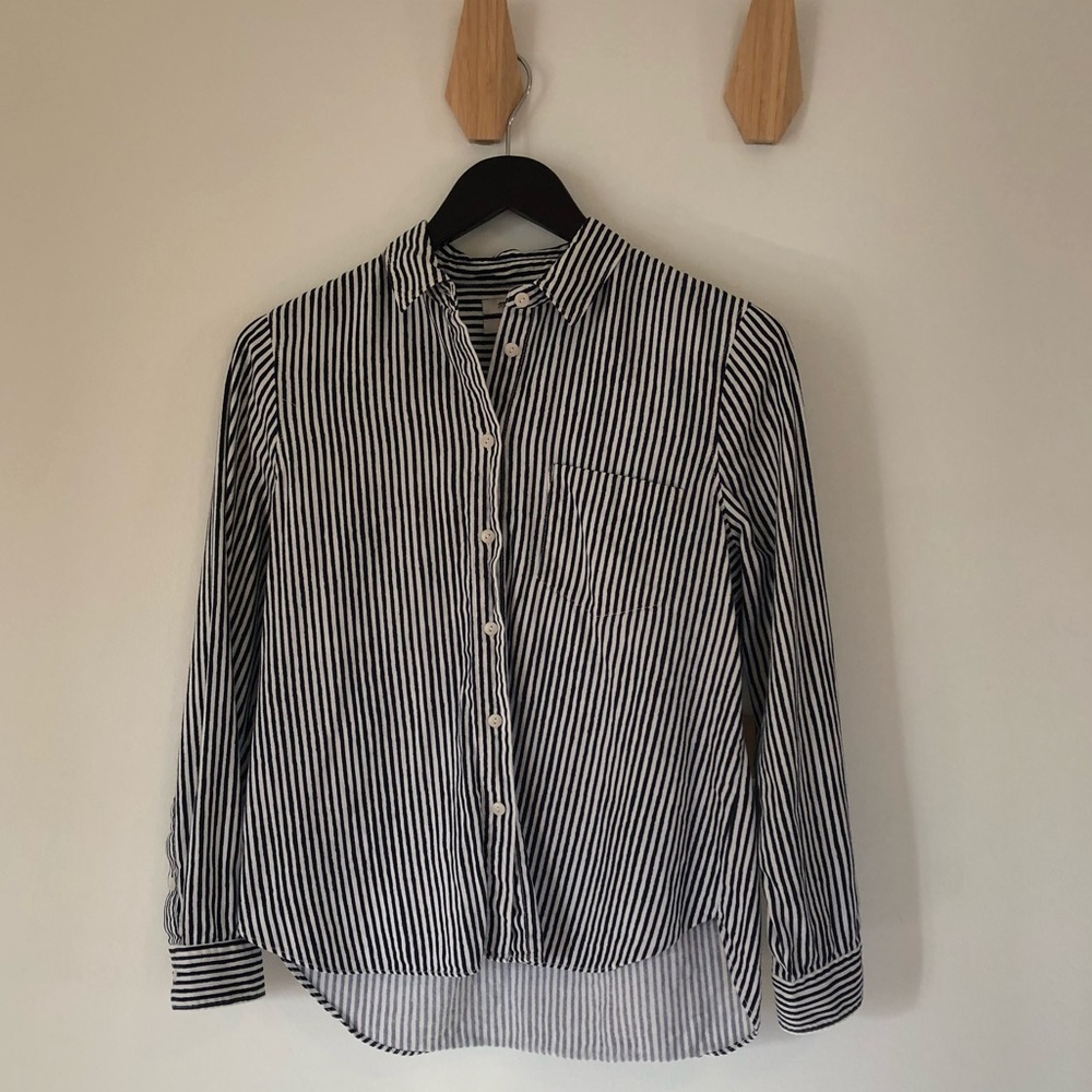 Madewell Shrunken Boyfriend Shirt
